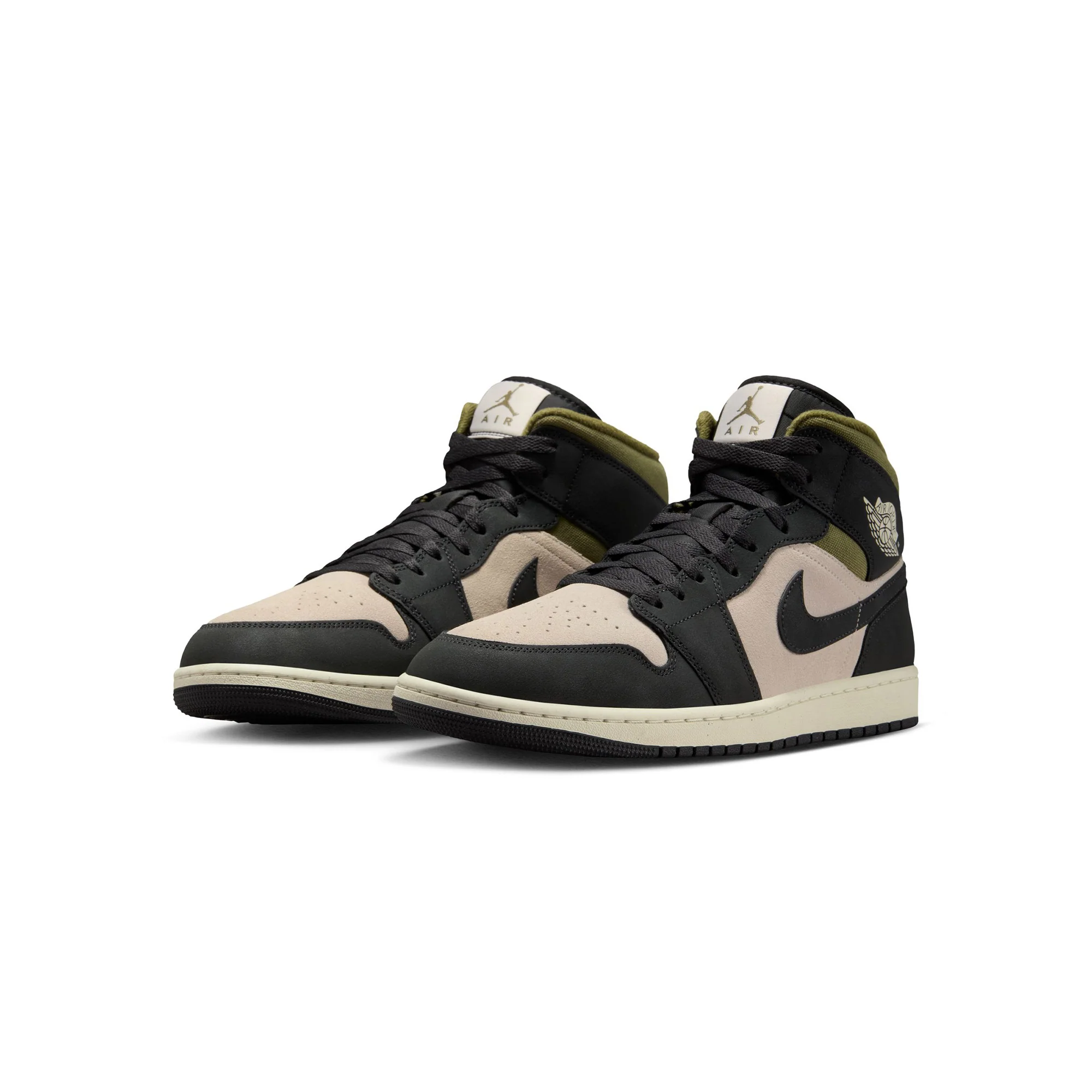 Air Jordan 1 Mid SE 'Light Orewood Brown/Off Noir' - Image 2
