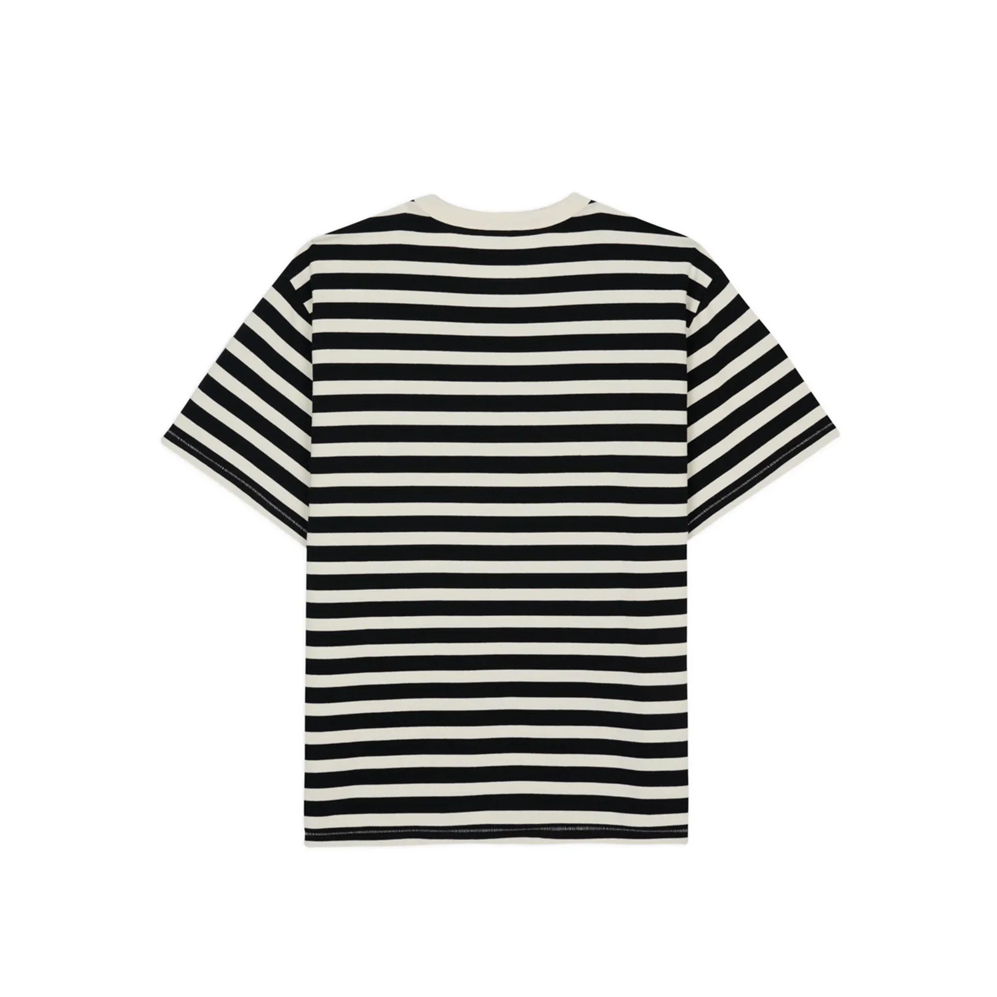 Brain Dead Heavyweight Stripe Tee 'Black' - Image 2