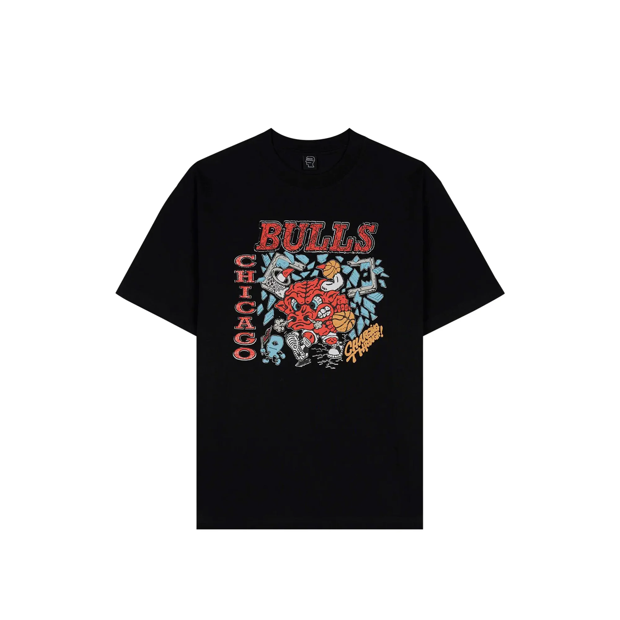 Brain Dead x NBA Chicago Bulls Tee 'Black'