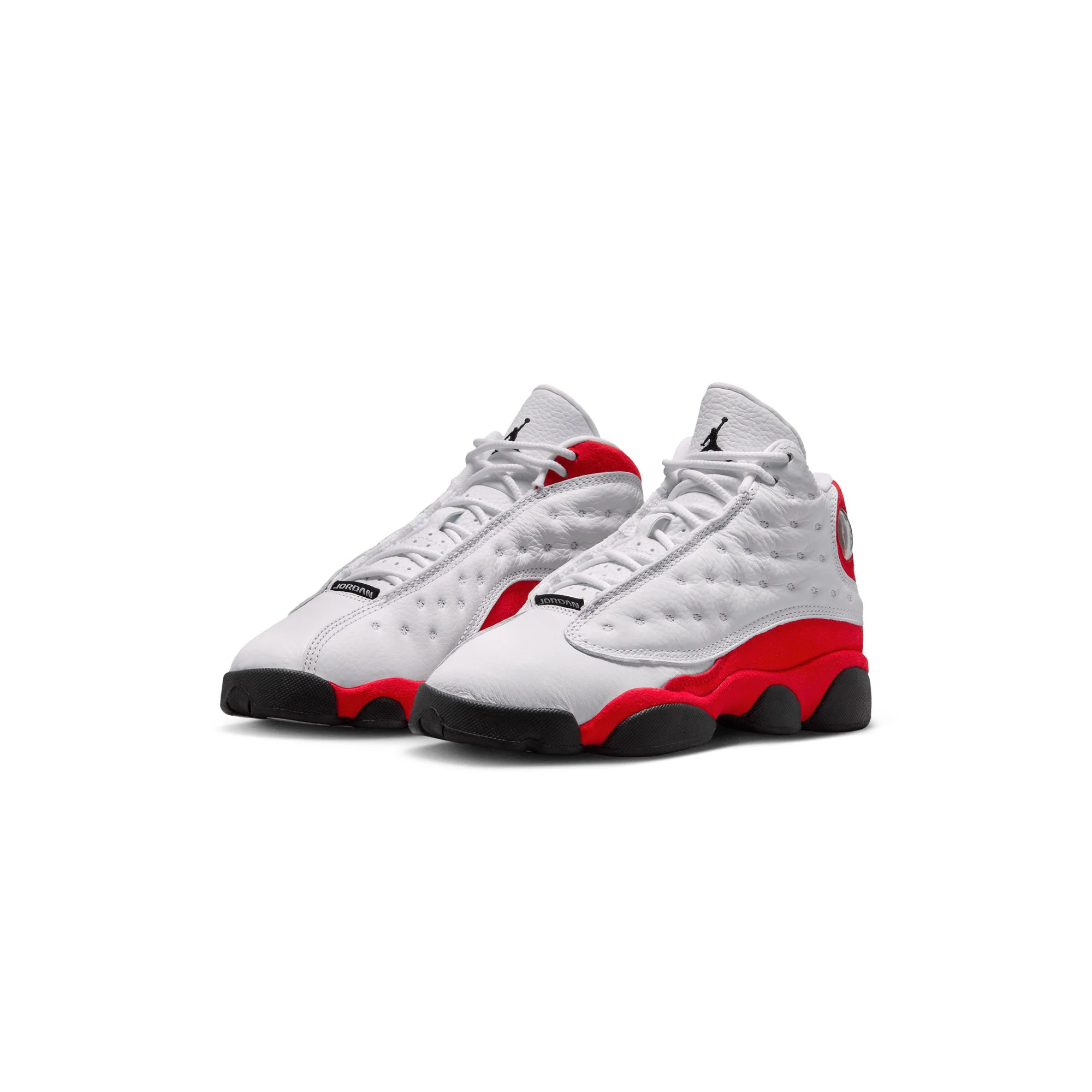 Kids Air Jordan 13 Retro 'White/Black/True Red' - Image 2