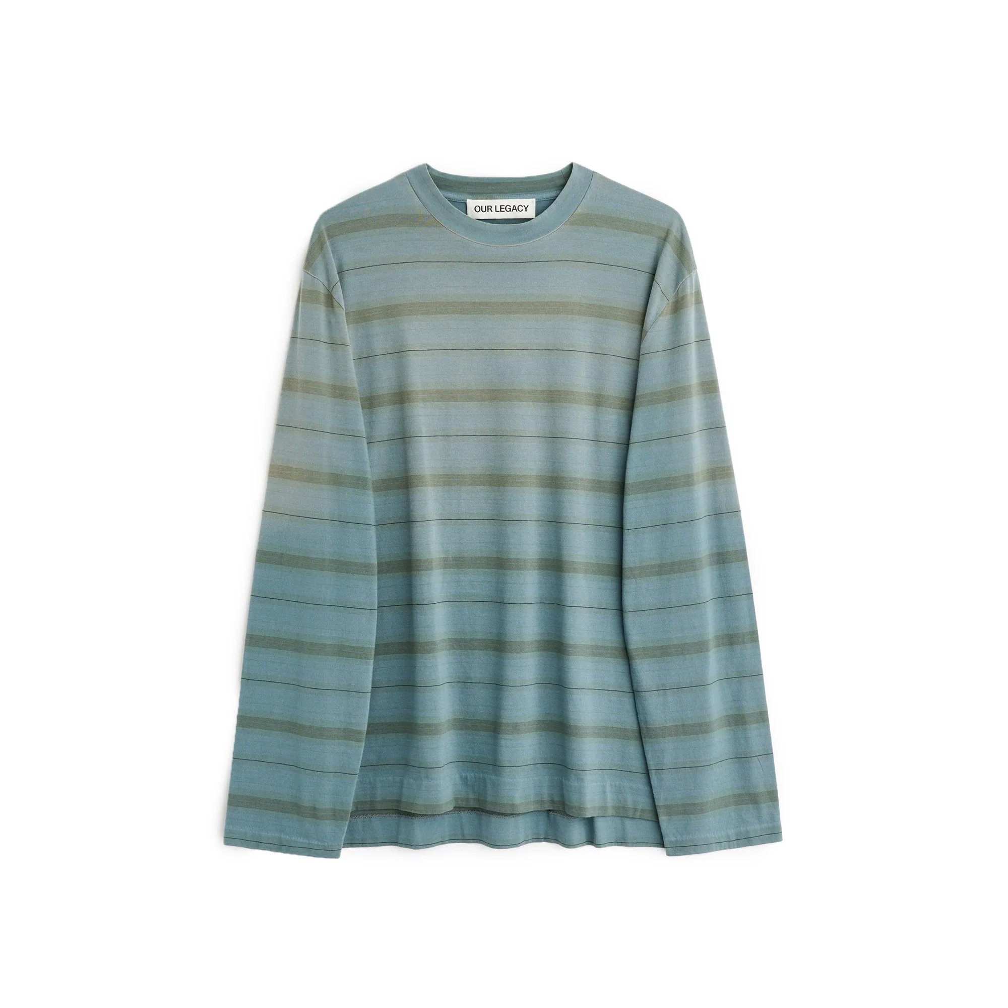 Our Legacy Box LS Tee 'Spray Fade/Ghost Stripe'