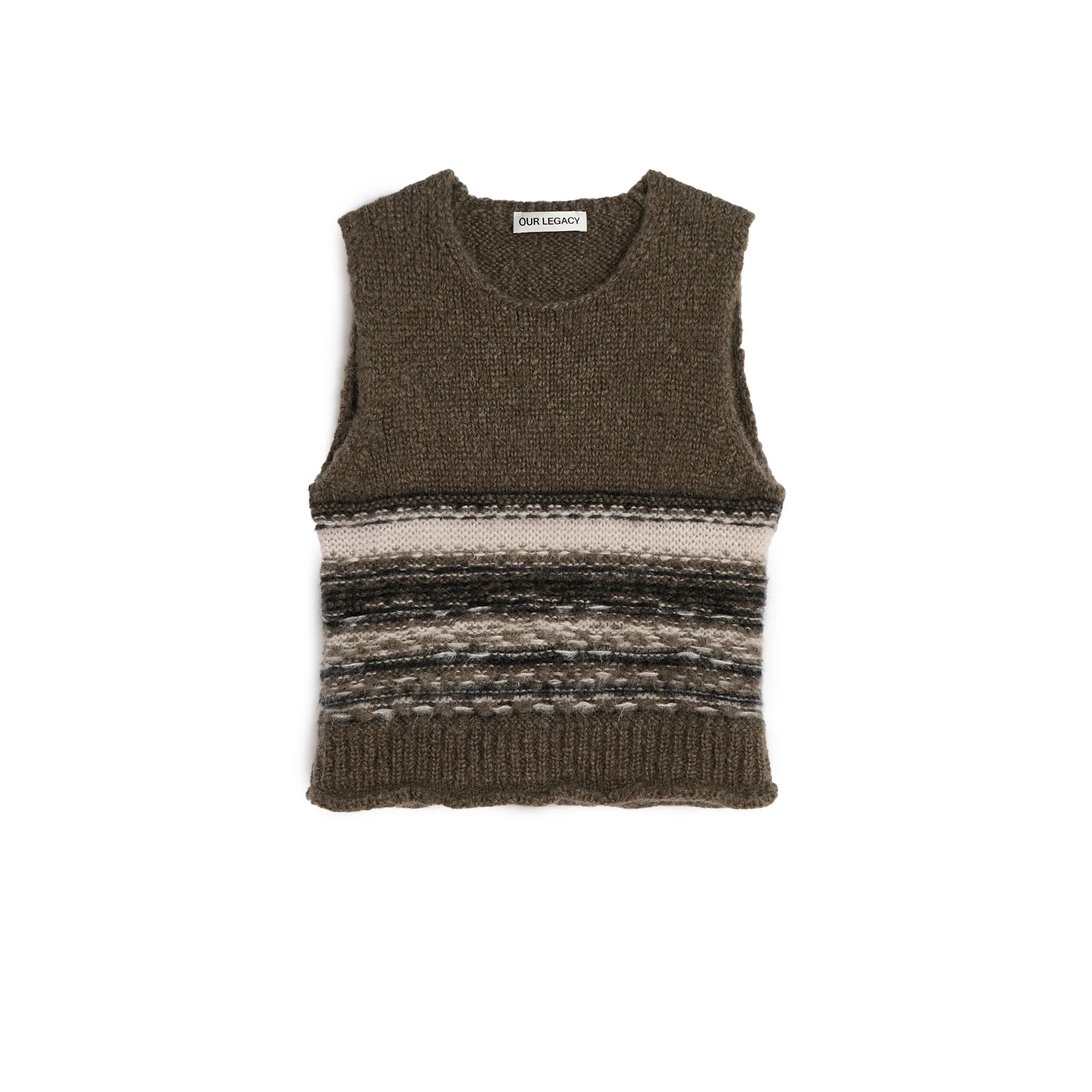 Our Legacy Pleaser Tank 'Blur Fair Isle'