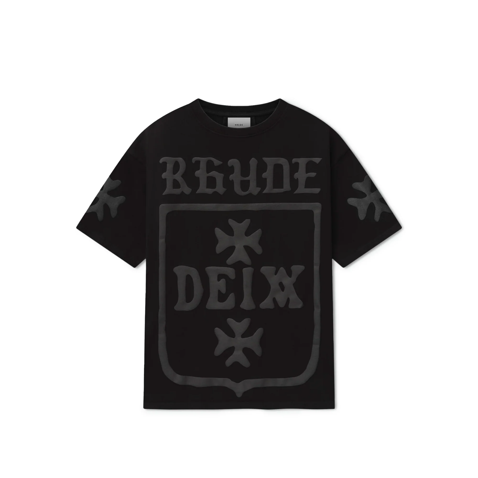 Rhude Deix Shield Tee 'Black'