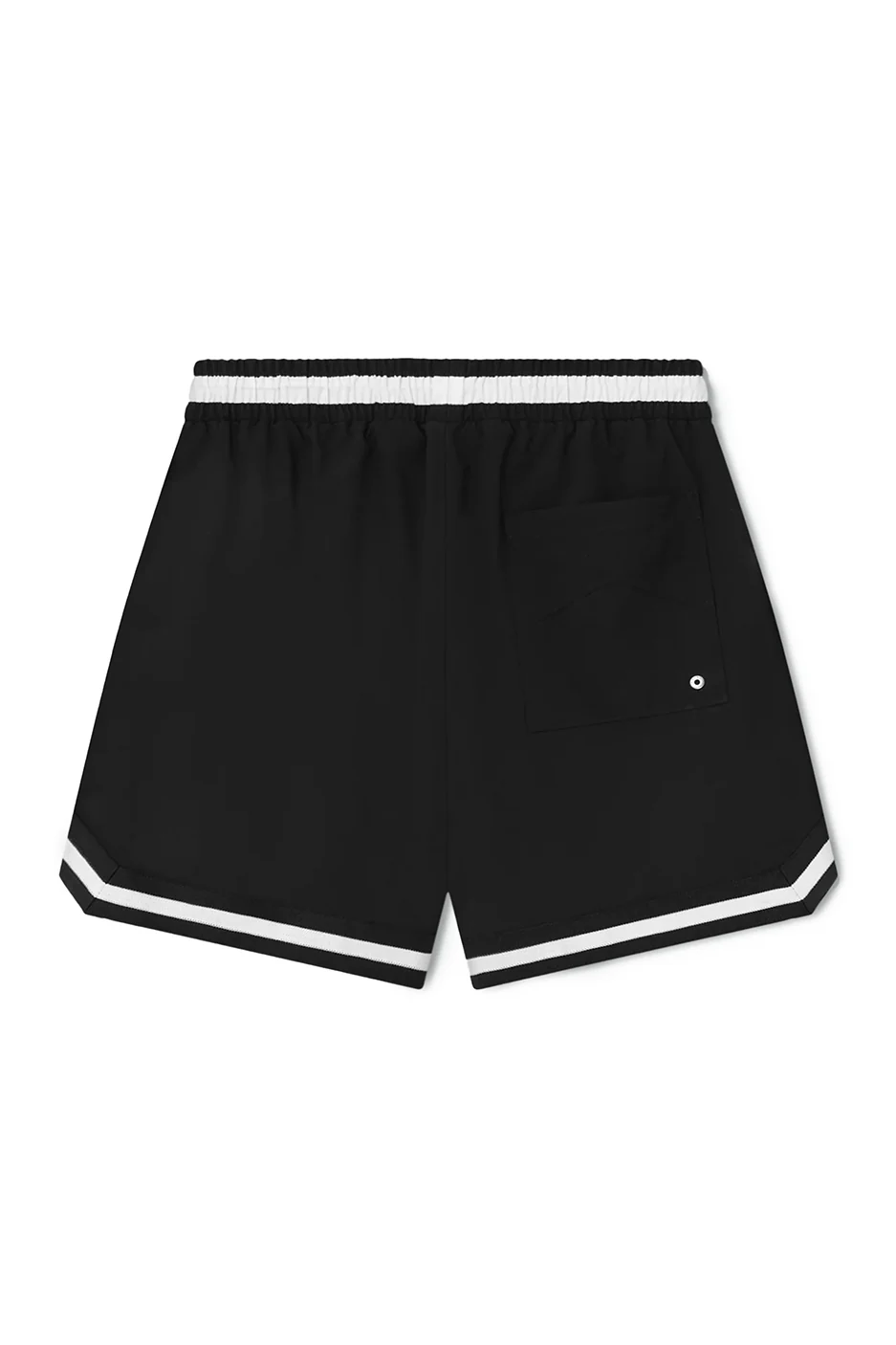 Rhude Logo Basketball Swim Shorts 'Black' - Image 2