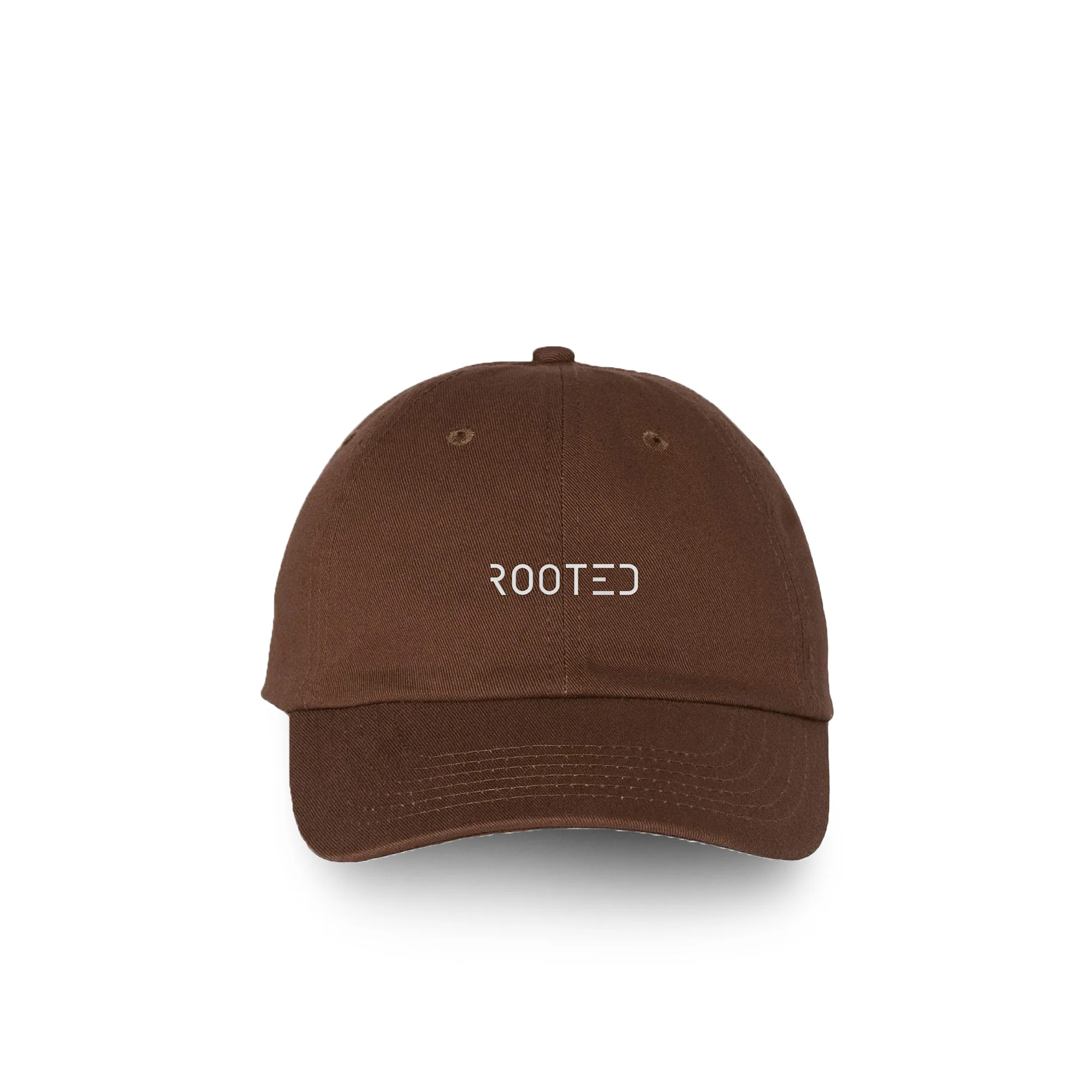 ROOTED Shop Hat 'Brown'