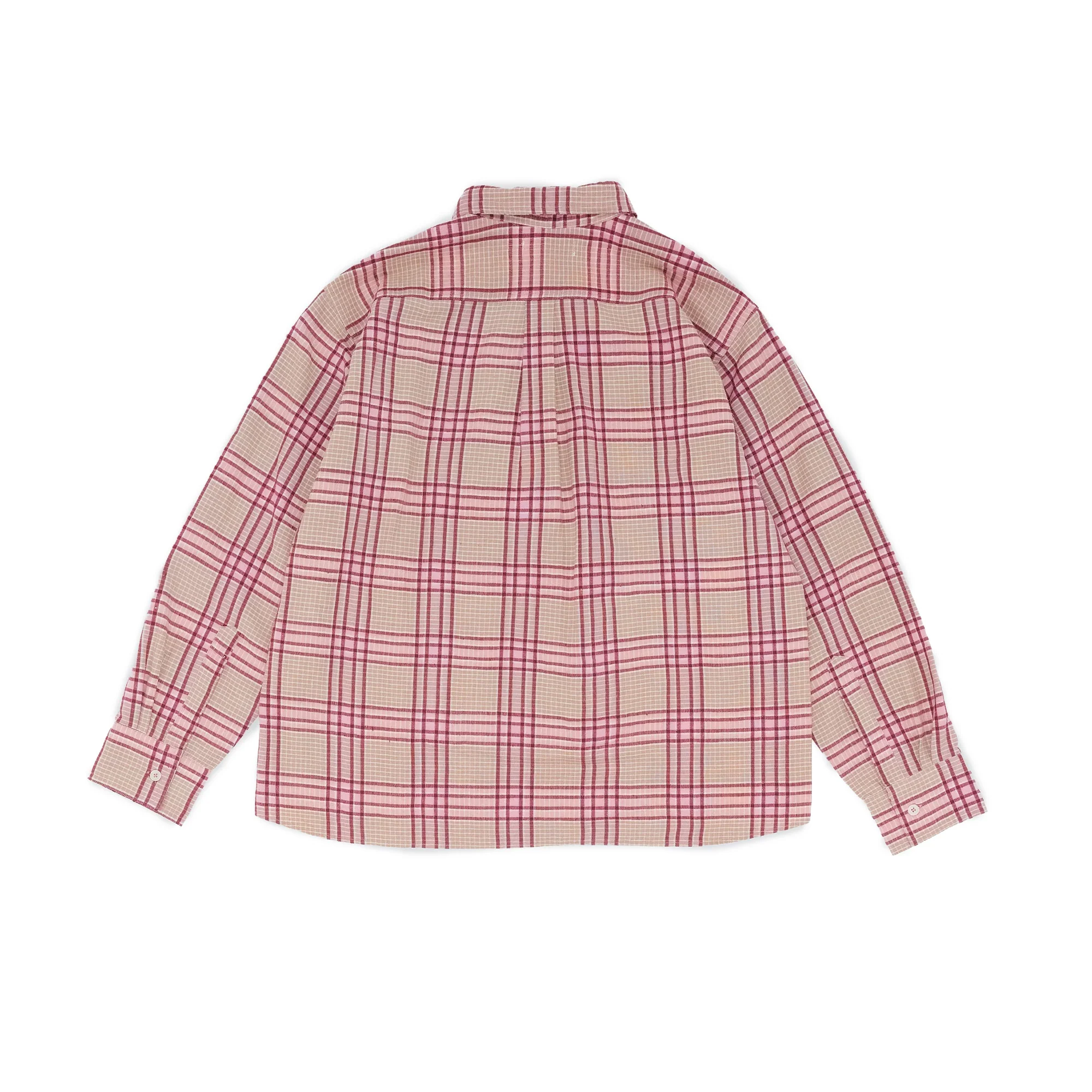 Story Mfg Handloom Plane Shirt 'Flora Check' - Image 2